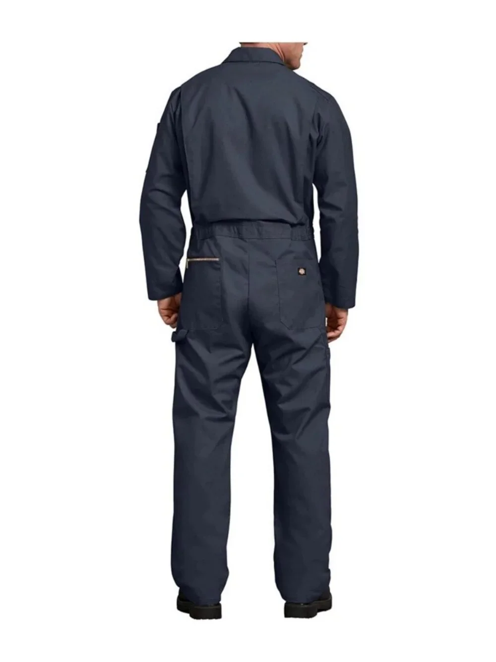 Dickies Men’s Deluxe Blended Coverall Long Sleeves In Navy Size M
